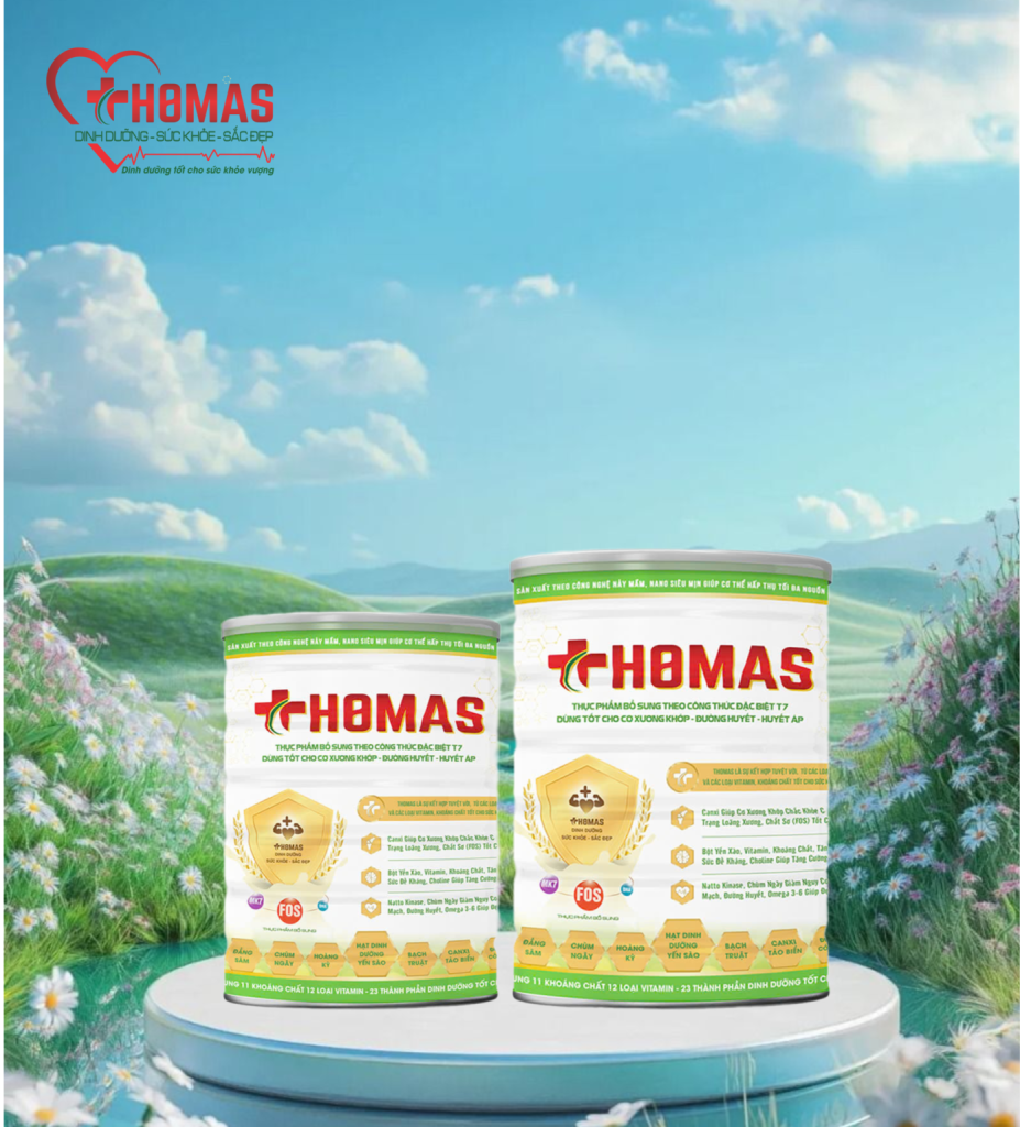 Sữa Hạt Dinh Dưỡng Thomas T7 – Chắc Xương, Khỏe Mạnh, Đầy đủ dinh dưỡng cho mọi nhà.
