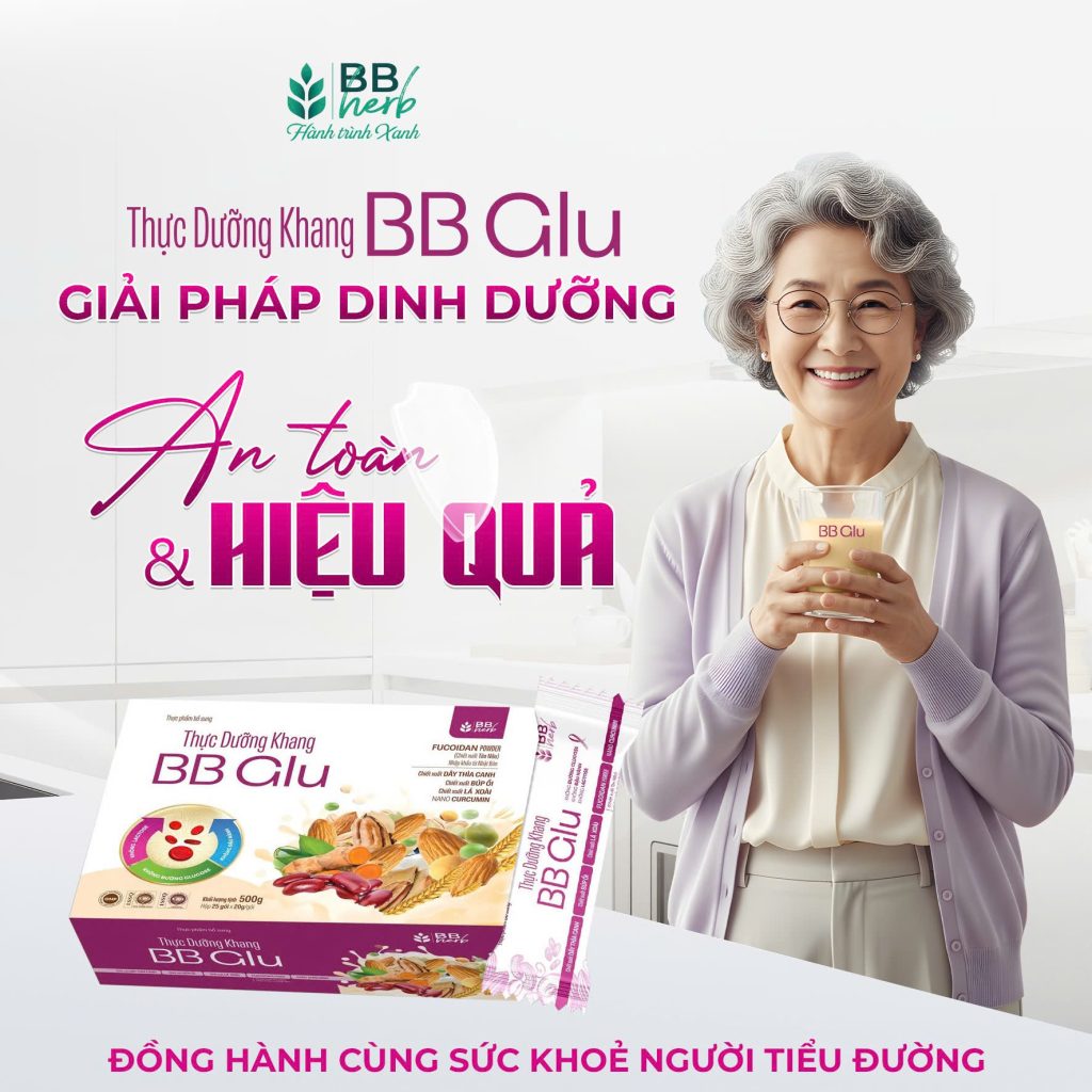 Thực Dưỡng Khang BB GLU – Dinh Dưỡng Thuần Chay Cho Người Tiểu Đường